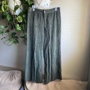 Wide Leg Corduroy Pants